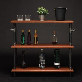 Wood Kitchen Storage Cart 2