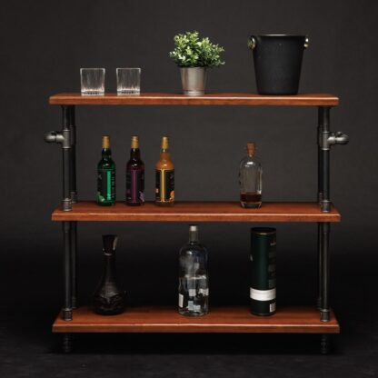 Wood Kitchen Storage Cart 2
