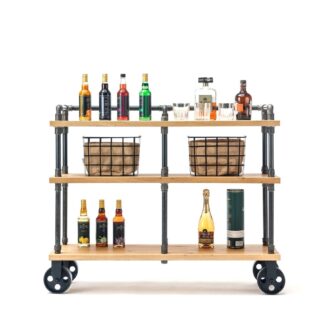 Wood Kitchen Storage Cart