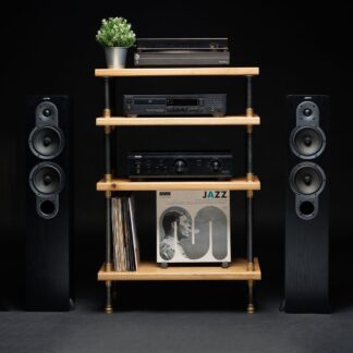 Gold Turntable Storage