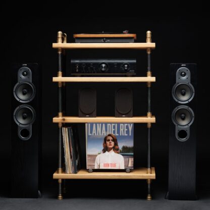 Gold Turntable Storage