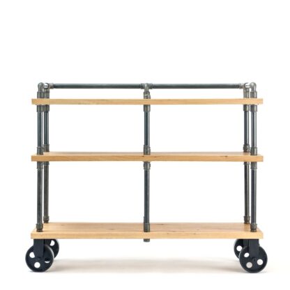Wood Kitchen Storage Cart - Image 5