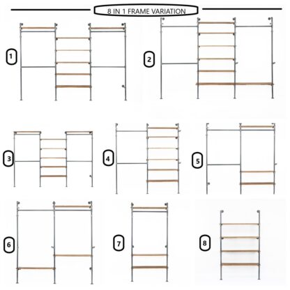 Wall Rack 8-in-1 - Image 7